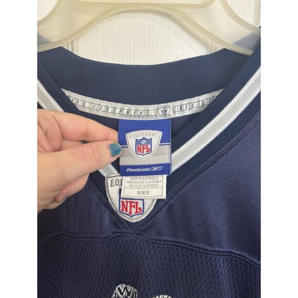 Roy Williams #31 Dallas Cowboys Reebok NFL Jersey Men’s Medium Navy Silver - Picture 3 of 11